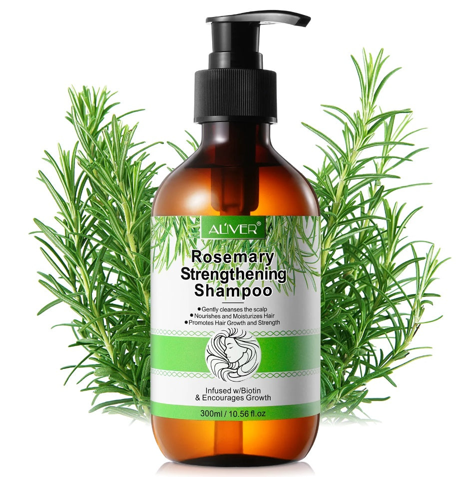 Aliver Rosemary Shampoo With Infused Biotin & Castor Oil Hair Growth Treatment