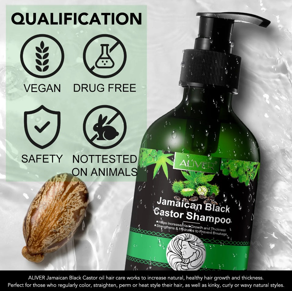 Aliver Jamaican Black Castor Oil Shampoo