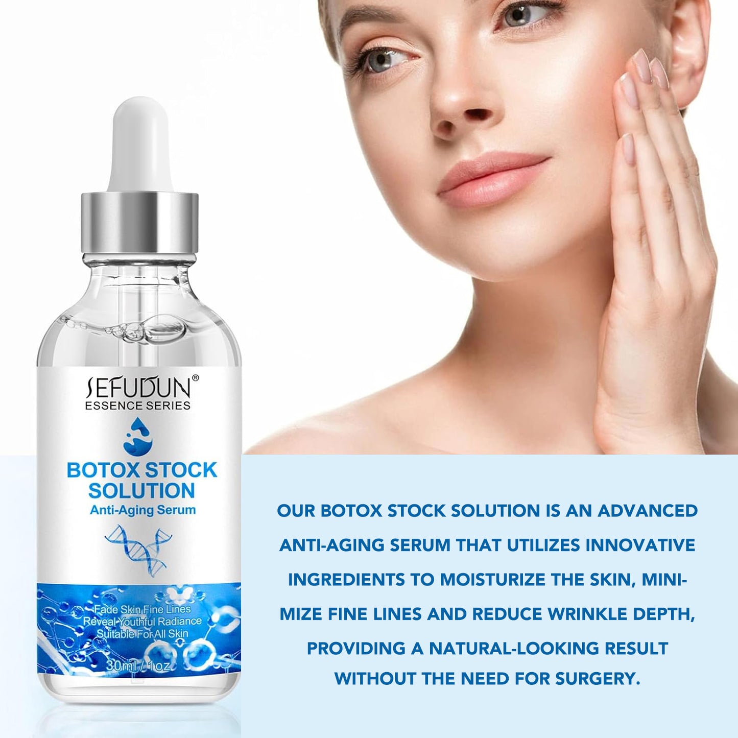 Aliver Botox Stock Solution Serum Intense Anti Wrinkle Anti Ageing Treatment Serum