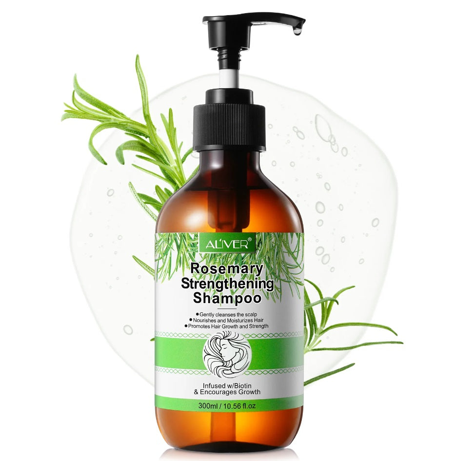 Aliver Rosemary Shampoo With Infused Biotin & Castor Oil Hair Growth Treatment