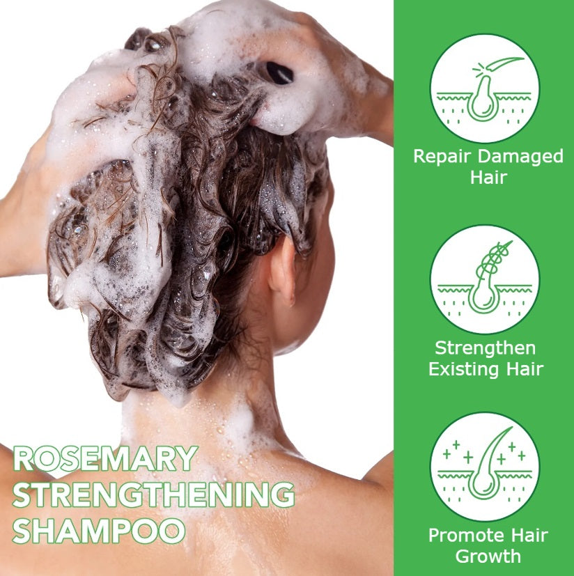 Aliver Rosemary Shampoo With Infused Biotin & Castor Oil Hair Growth Treatment