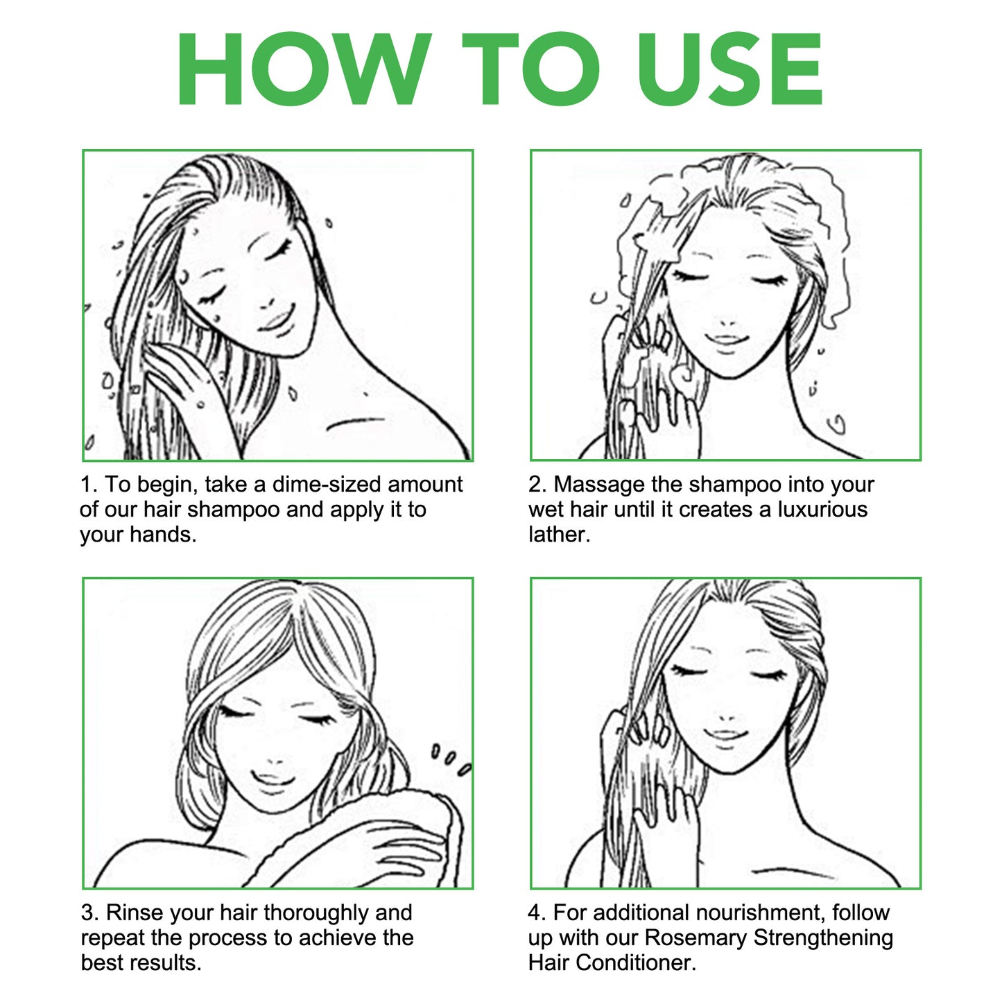 Aliver Rosemary Shampoo With Infused Biotin & Castor Oil Hair Growth Treatment