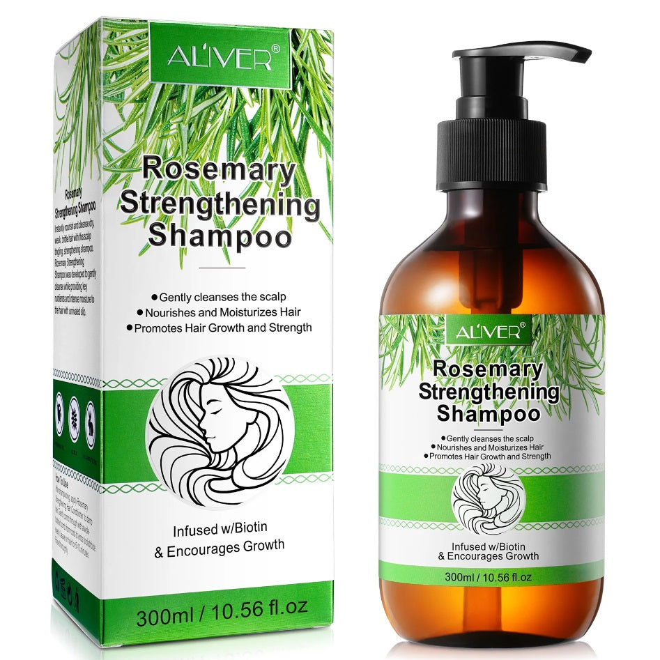 Aliver Rosemary Shampoo With Infused Biotin & Castor Oil Hair Growth Treatment