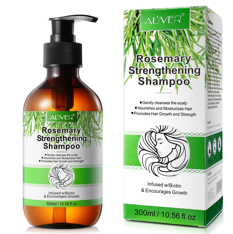 Aliver Rosemary Shampoo With Infused Biotin & Castor Oil Hair Growth Treatment