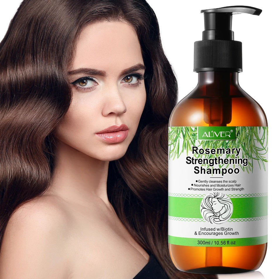 Aliver Rosemary Shampoo With Infused Biotin & Castor Oil Hair Growth Treatment