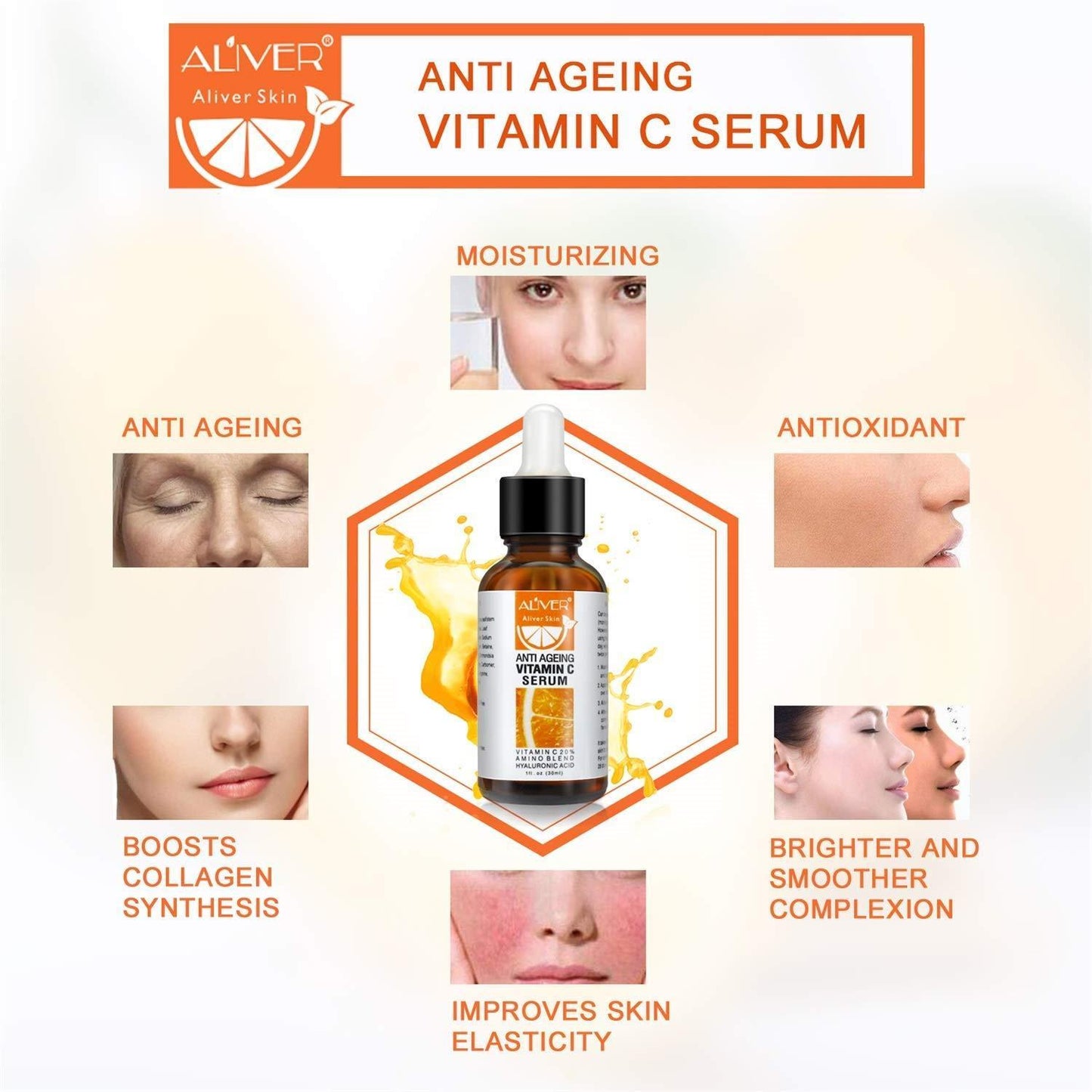 Aliver Anti-Ageing Vitamin C Serum
