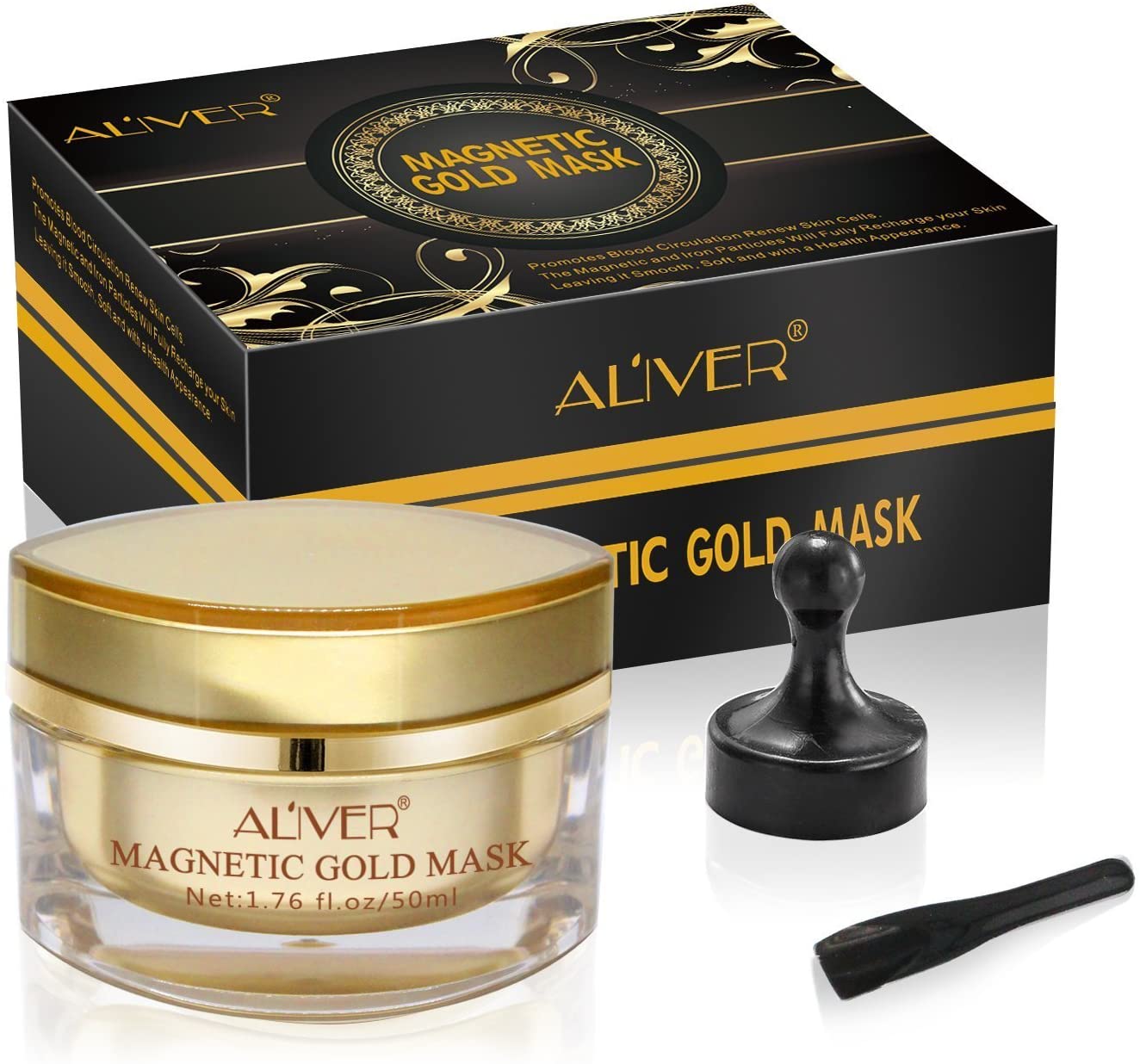 Aliver Gold Magnetic Mask