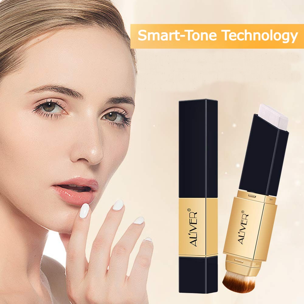 Aliver 2 in 1 Colour Changing Foundation with Concealer | True Match Skin Tone Makeup