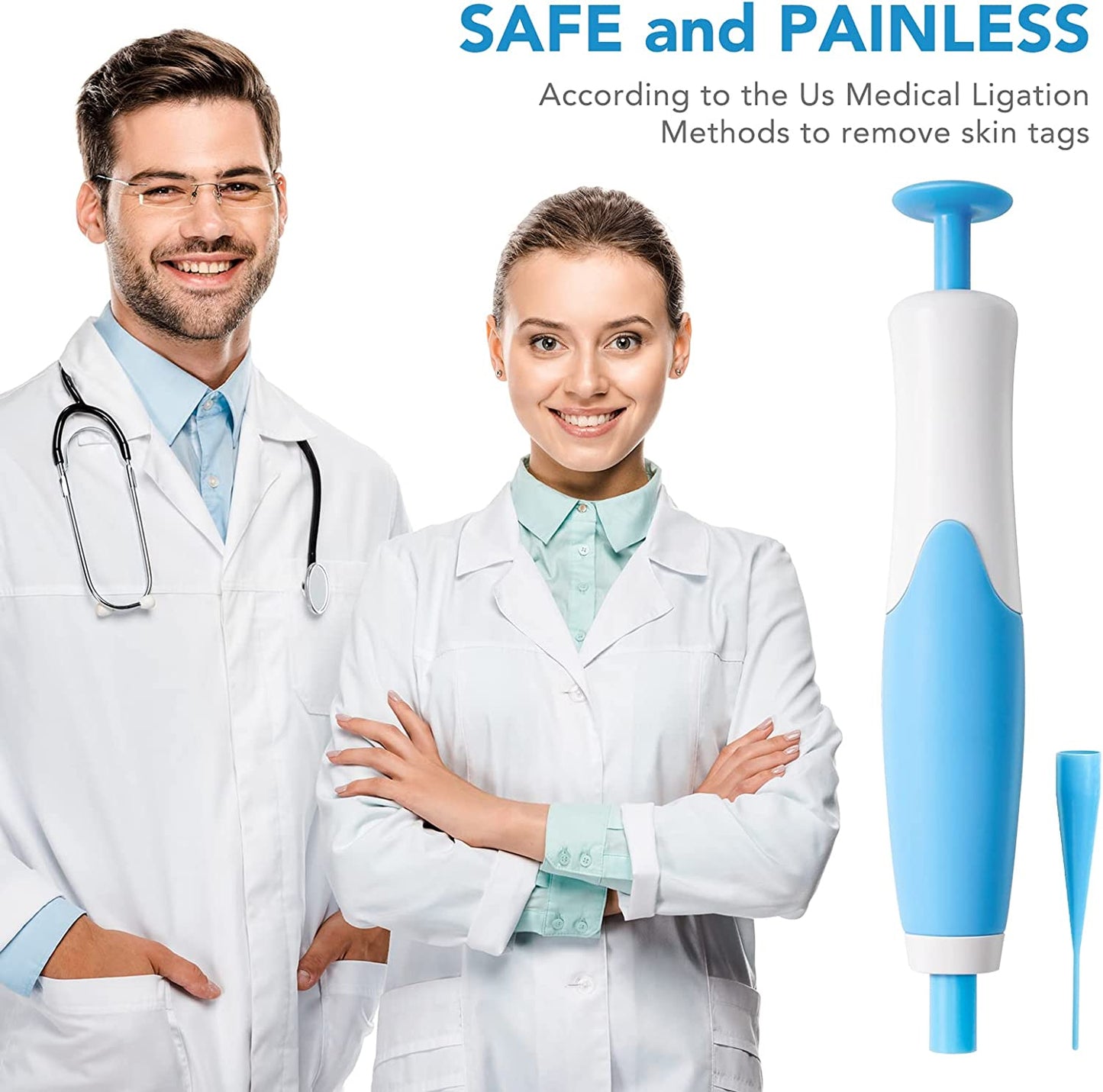 Aliver  2 in 1 Painless Skin Tag Remover Pen