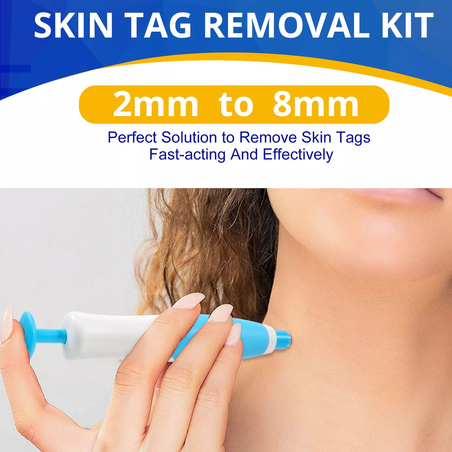 Aliver  2 in 1 Painless Skin Tag Remover Pen