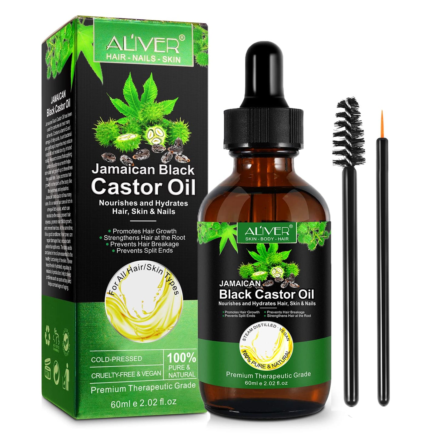 Aliver Jamaican Black Castor Oil