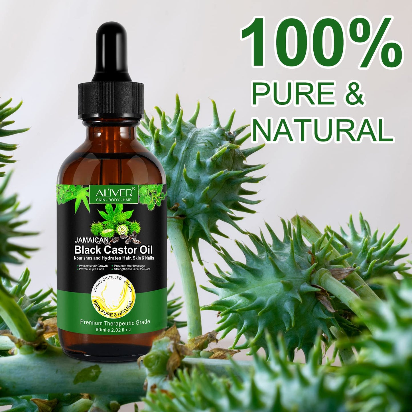 Aliver Jamaican Black Castor Oil