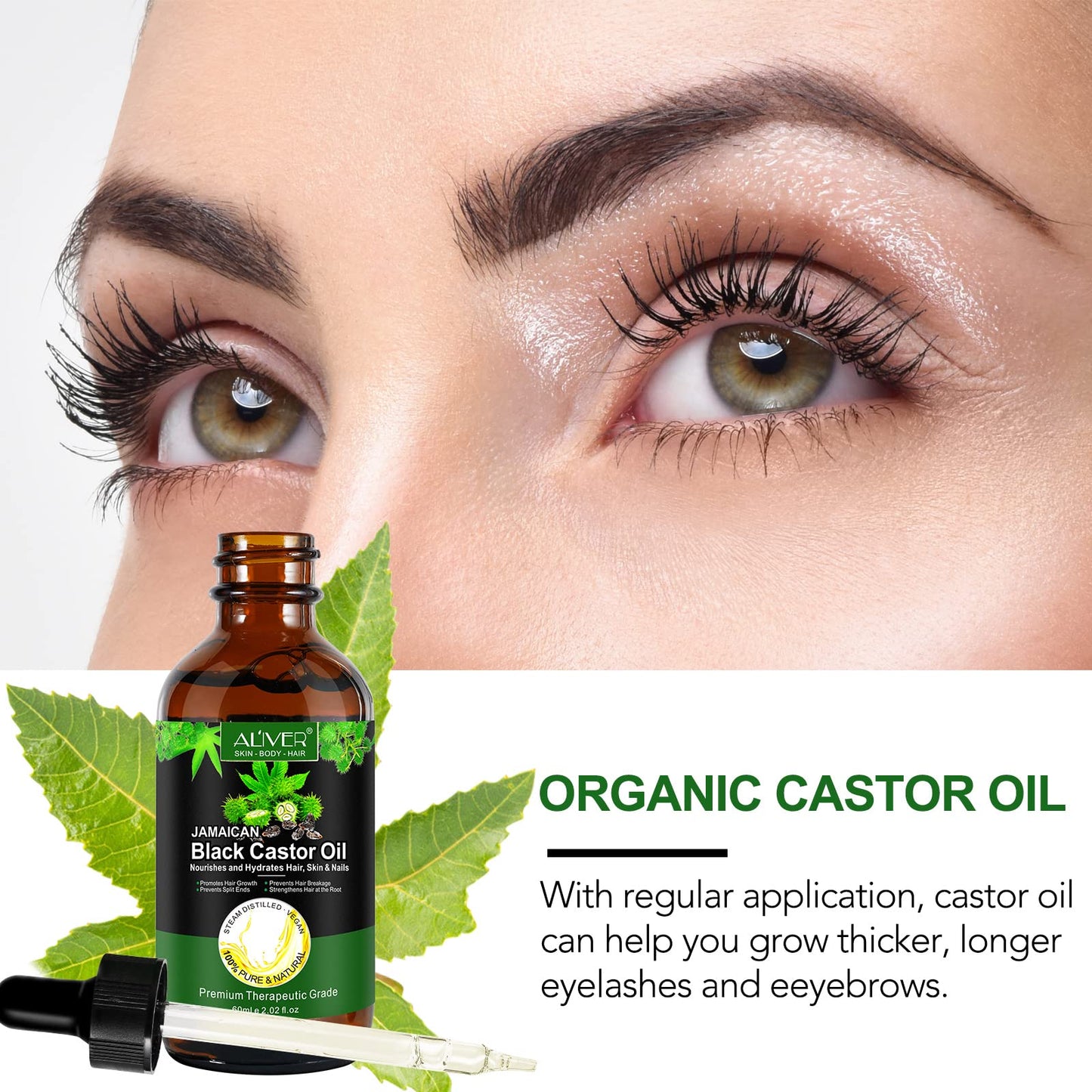 Aliver Jamaican Black Castor Oil