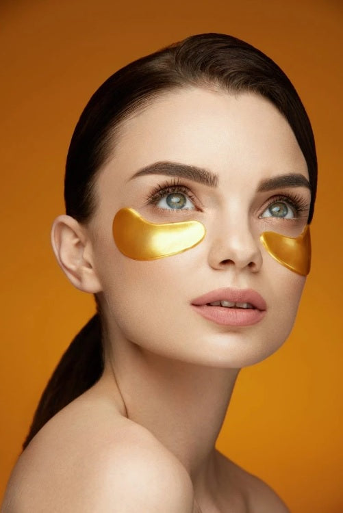 Aliver Under Eye Collagen Gold Eye Patches for Dark Circles, Eye Bags & Puffy Eyes 60 pcs