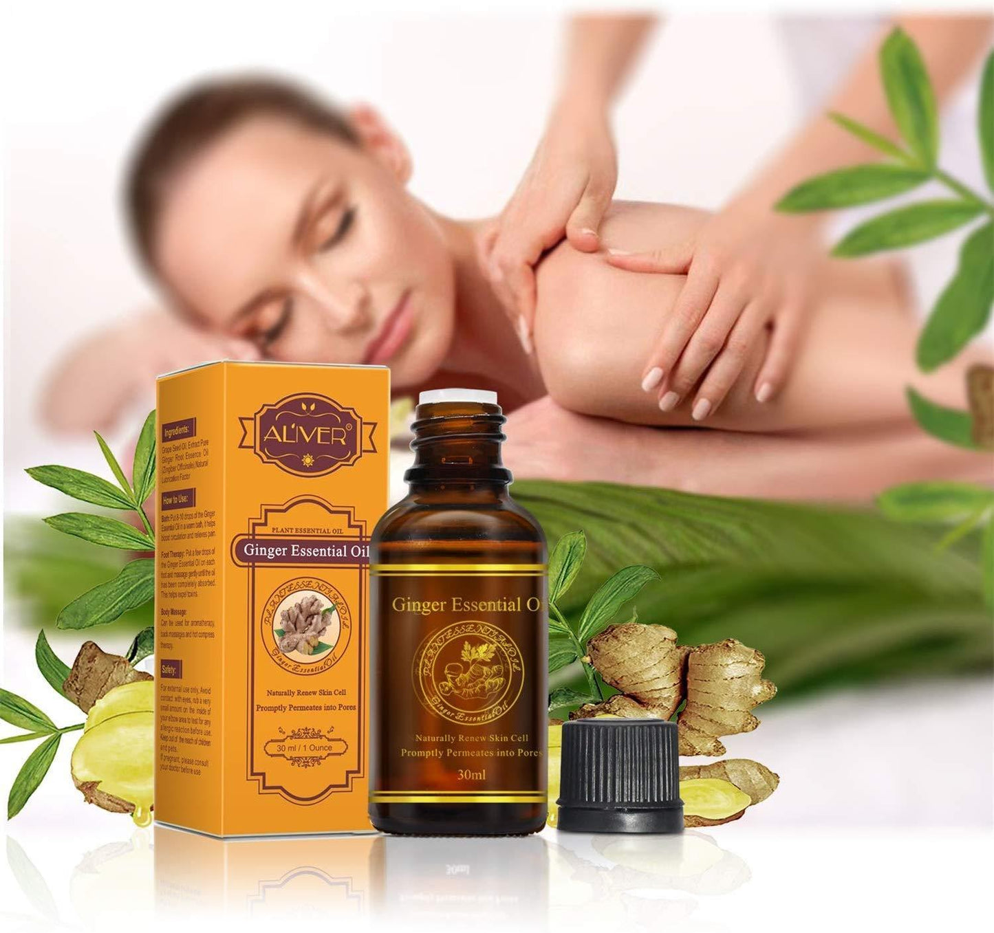 Aliver Ginger Essential Oil