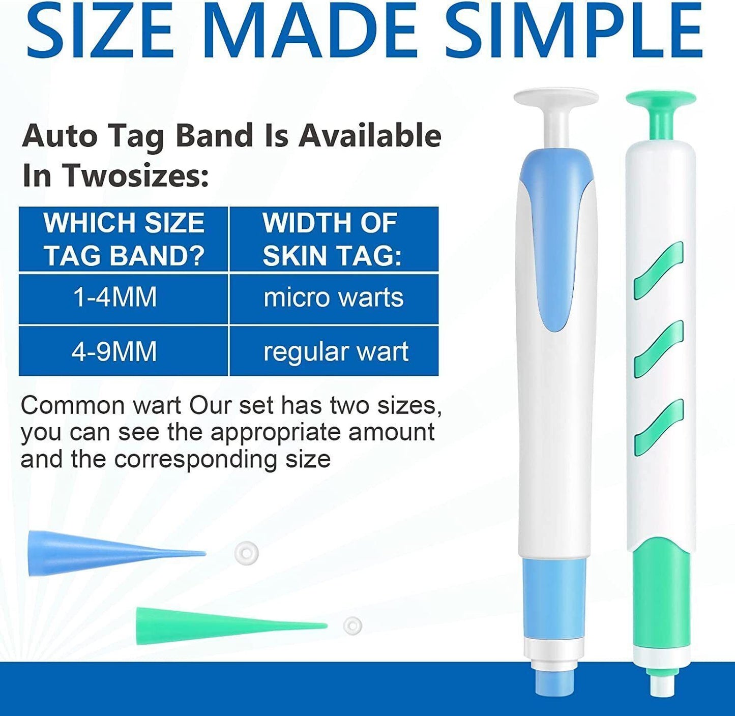 Aliver  2 in 1 Painless Skin Tag Remover Pen