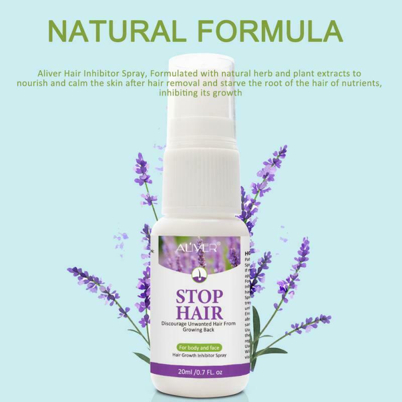 Aliver Hair Growth Inhibitor and Hair Removal Spray