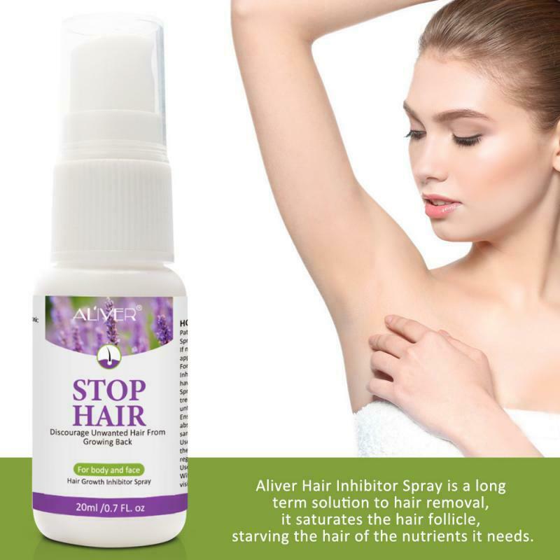 Aliver Hair Growth Inhibitor and Hair Removal Spray