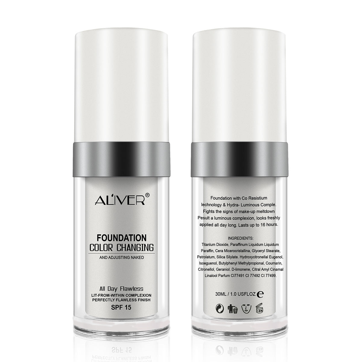 Aliver Color Changing Foundation