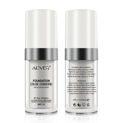 Aliver Color Changing Foundation