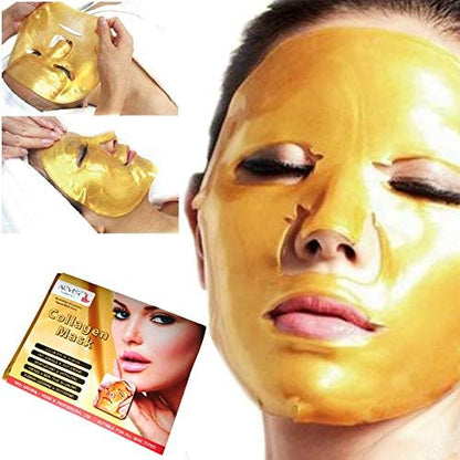Aliver Gold Bio Collagen Face Mask - Pack of 5