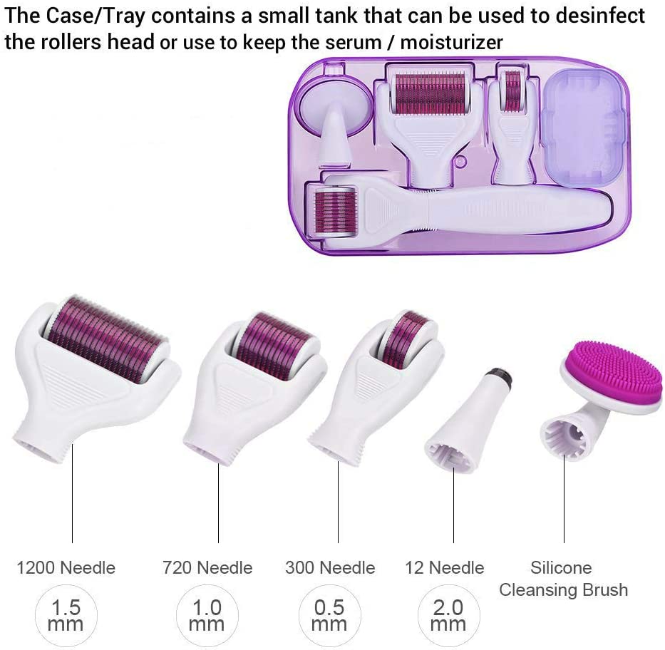 Derma Roller 6 in 1 Tool Set