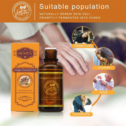 Aliver Ginger Essential Oil
