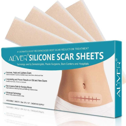 Aliver Silicone Scar Removal Sheets