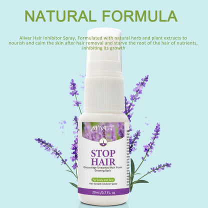 Aliver Hair Growth Inhibitor and Hair Removal Spray